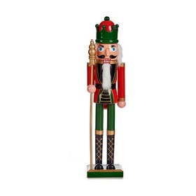 Figura Decorativa Vermelho Verde Quebra-Nozes 18,5 x 81,5 x 16,5 cm Plástico de Krist+, Natal - Ref: S3612079, Preço: 48,71 €...