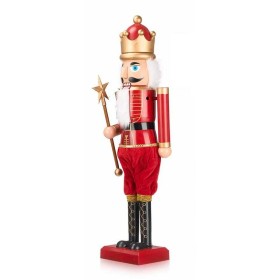 Decorative Figure Nutcracker Red Music Movement Extendable Plastic by Krist+, Christmas - Ref: S3612088, Price: 87,04 €, Disc...