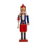 Decorative Figure Red Blue Nutcracker 18,5 x 81,5 x 16,5 cm Plastic by Krist+, Christmas - Ref: S3612102, Price: 40,12 €, Dis...