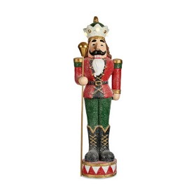 Decorative Figure Nutcracker Red LED Light Polyresin 20 x 86 x 28 cm by Krist+, Christmas - Ref: S3612157, Price: 54,92 €, Di...