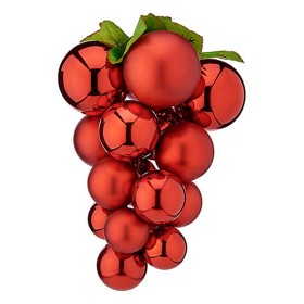 Christmas Bauble Grapes Small Red Plastic 15 x 15 x 20 cm by Krist+, Christmas - Ref: S3612464, Price: 3,28 €, Discount: %