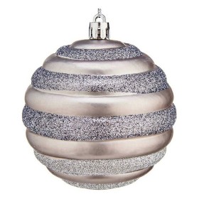 Christmas Baubles Ø 8 cm 6 Units Silver Plastic by Krist+, Christmas - Ref: S3612632, Price: 3,75 €, Discount: %