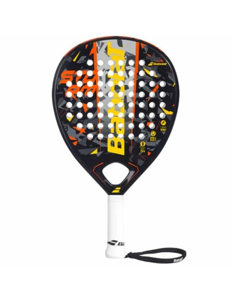 Raquette de Padel Babolat Storm Multicouleur Noir/Orange | Tienda24 Tienda24.eu