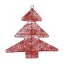 Christmas bauble Red Metal Christmas Tree 36,7 x 0,2 x 37,5 cm | Tienda24 - Global Online Shop Tienda24.eu