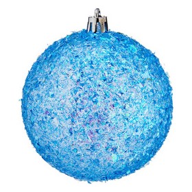 Christmas Baubles Ø 8 cm 6 Units Blue PVC by Krist+, Christmas - Ref: S3613126, Price: 3,18 €, Discount: %