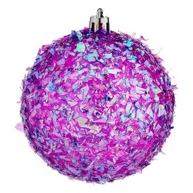 Bolas de Navidad Ø 8 cm 6 Unidades Morado PVC de Krist+, Navidad - Ref: S3613127, Precio: 3,18 €, Descuento: %