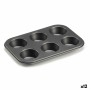 Moule pour four (18,7 x 3,5 x 26,5 cm) (12 Unités) de Kinvara, Moules à cupcakes et muffins - Réf : S3613651, Prix : 36,97 €,...