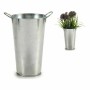 Planter With handles Silver (15 x 23,5 x 20 cm) (24 Units) | Tienda24 - Global Online Shop Tienda24.eu