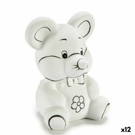 Money box 8 x 12,5 x 9,5 cm Ceramic (12 Units) by Pincello, Money Boxes - Ref: S3613748, Price: 31,99 €, Discount: %