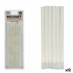 Silicone Bar Transparent (12 Units) by Pincello, Hot Glue Sticks - Ref: S3614133, Price: 21,84 €, Discount: %