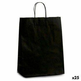 Papiertaschen Schwarz (12 x 52 x 32 cm) (25 Stück) von Pincello, Geschenkboxen und -taschen - Ref: S3614308, Preis: 14,87 €, ...