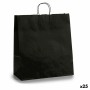 Paper Bag Black 16 x 57,5 x 46 cm (25 Units) by Pincello, Shopping bags and baskets - Ref: S3614309, Price: 21,34 €, Discount: %