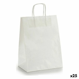 Paper Bag 24 x 12 x 40 cm White (25 Units) by Pincello, Gift boxes and bags - Ref: S3614311, Price: 12,69 €, Discount: %