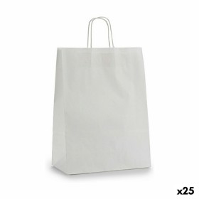 Bags Fama 21 x 11 x 29 cm Brown Paper With handles 25 Units | Tienda24 - Global Online Shop Tienda24.eu