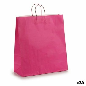 Paper Bag Pink 16 x 57,5 x 46 cm (25 Units) by Pincello, Shopping bags and baskets - Ref: S3614315, Price: 20,51 €, Discount: %