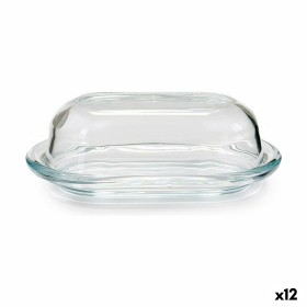 bandeja de aperitivos Home ESPRIT Transparente Cristal 23 x 23 x 8 cm | Tienda24 - Global Online Shop Tienda24.eu