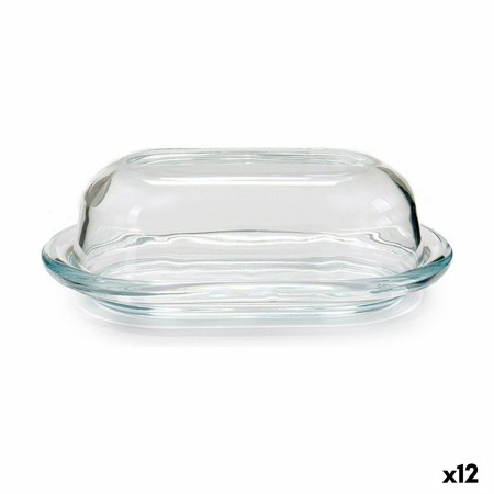 Manteigueira Vidro (13 x 7 x 19,7 cm) (12 Unidades) | Tienda24 - Global Online Shop Tienda24.eu