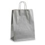 Paper Bag Silver (32 X 12 X 50 cm) (25 Units) by Pincello, Gift boxes and bags - Ref: S3614595, Price: 17,92 €, Discount: %