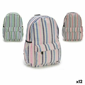 School Bag Stripes Multicolour 13 x 45 x 31 cm 12 Units by Pincello, Children's Backpacks - Ref: S3615065, Price: 91,95 €, Di...