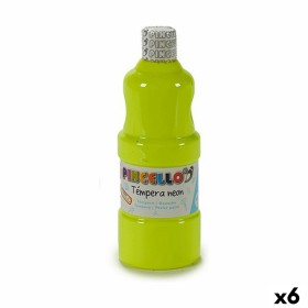 Tempera Neon Yellow 400 ml (6 Units) by Pincello, Paints - Ref: S3615188, Price: 6,10 €, Discount: %