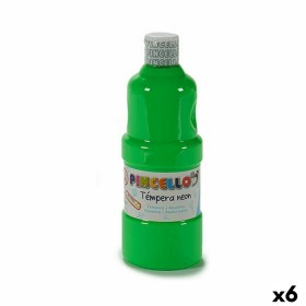 Tempera Neon Green 400 ml (6 Units) by Pincello, Paints - Ref: S3615190, Price: 6,10 €, Discount: %