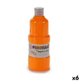 Tempera Neon Orange 400 ml (6 Units) by Pincello, Paints - Ref: S3615192, Price: 6,10 €, Discount: %