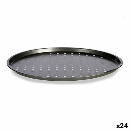 Ofenpfanne Pizza Grau Kohlenstoffstahl 33 x 1 x 33 cm (24 Stück) | Tienda24 - Global Online Shop Tienda24.eu