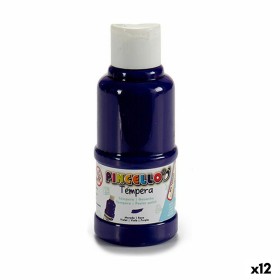 Tempere Blu scuro (120 ml) (12 Unità) | Tienda24 - Global Online Shop Tienda24.eu