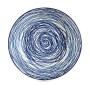 Deep Plate Stripes Porcelain Blue White 6 Units (20 x 4,7 x 20 cm) | Tienda24 - Global Online Shop Tienda24.eu