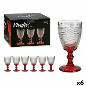 verre de vin 330 ml 6 Unités de Vivalto, Verres à vin - Réf : S3615964, Prix : 21,07 €, Remise : %