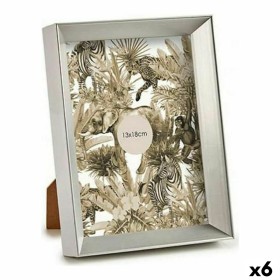 Fotorahmen Home ESPRIT Weiß natürlich Kristall Mango-Holz Blume Indianer 21 x 2 x 26,5 cm | Tienda24 - Global Online Shop Tienda24.eu