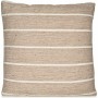 Cushion Stripes Brown Grey 45 x 12 x 45 cm (12 Units) | Tienda24 - Global Online Shop Tienda24.eu