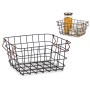 Wire Basket Black Copper Steel 22,5 x 14 x 31,5 cm (12 Units) by BigBuy Home, Bowls and large cups - Ref: S3616104, Price: 54...