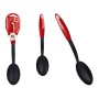 Ladle Red Black Nylon (3 x 32,5 x 7 cm) (12 Units) | Tienda24 - Global Online Shop Tienda24.eu