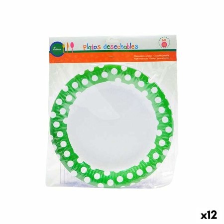 Plate set Disposable 12 Units | Tienda24 - Global Online Shop Tienda24.eu