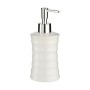 Dispenser di Sapone Onde Ceramica Metallo Bianco (260 ml) (12 Unità) di Berilo, Supporti e distributori - Rif: S3616227, Prez...