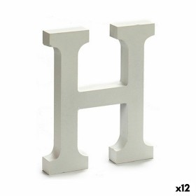 Buchstabe H Holz Weiß (1,8 x 21 x 17 cm) (12 Stück) von Pincello, Buchstaben & Zahlen - Ref: S3616267, Preis: 10,59 €, Rabatt: %