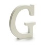 Letter G Wood White (1,8 x 21 x 17 cm) (12 Units) by Pincello, Letters & Numbers - Ref: S3616272, Price: 6,61 €, Discount: %