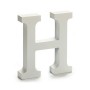 Lettre H Bois Blanc (2 x 16 x 14,5 cm) (24 Unités) de Pincello, Lettres et chiffres - Réf : S3616274, Prix : 13,55 €, Remise : %