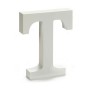 Lettre T Bois Blanc (2 x 16 x 14,5 cm) (24 Unités) de Pincello, Lettres et chiffres - Réf : S3616282, Prix : 13,55 €, Remise : %