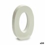 Numéro Bois Blanc (2 x 16 x 14,5 cm) (24 Unités) de Pincello, Lettres et chiffres - Réf : S3616284, Prix : 14,14 €, Remise : %