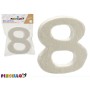 Numéro Numéro 8 polystyrène 2 x 15 x 10 cm (12 Unités) | Tienda24 - Global Online Shop Tienda24.eu