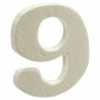 Number Number 9 2 x 15 x 10 cm (12 Units) | Tienda24 - Global Online Shop Tienda24.eu