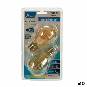 LED lamp Grundig 8 W 2300 K E27 Amber 700 lm (10Units) (6 x 10 x 6 cm) by Grundig, LED Bulbs - Ref: S3616540, Price: 79,45 €,...