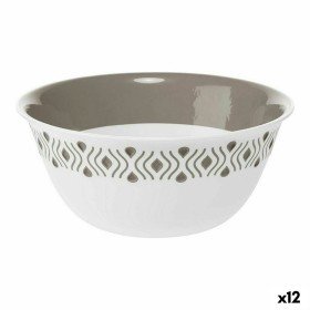 Piatto da pranzo Ariane Antracita Triangolare Rosso Ceramica Ø 21 cm (12 Unità) | Tienda24 - Global Online Shop Tienda24.eu