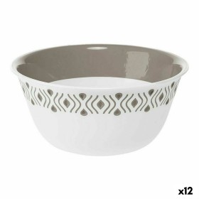 Deep Plate Quid Novo Vinci Ceramic White (20,5 cm) (Pack 6x) | Tienda24 - Global Online Shop Tienda24.eu