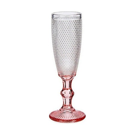 Champagne glass Pink Transparent Glass 6 Units (180 ml) | Tienda24 - Global Online Shop Tienda24.eu