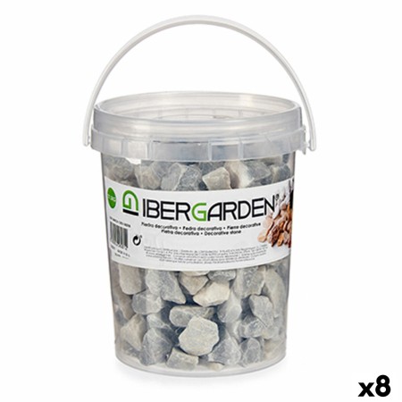 Pietre Decorative 1,5 Kg Grigio chiaro (8 Unità) di Ibergarden, Pietre decorative - Rif: S3616764, Prezzo: 16,43 €, Sconto: %