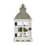 Lantern Silver Metal Wood White (14 x 39,3 x 20 cm) (6 Units) by Gift Decor, Candelabras and candle holders - Ref: S3616937, ...