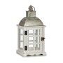 Lantern Silver Metal Wood White (14 x 39,3 x 20 cm) (6 Units) by Gift Decor, Candelabras and candle holders - Ref: S3616937, ...